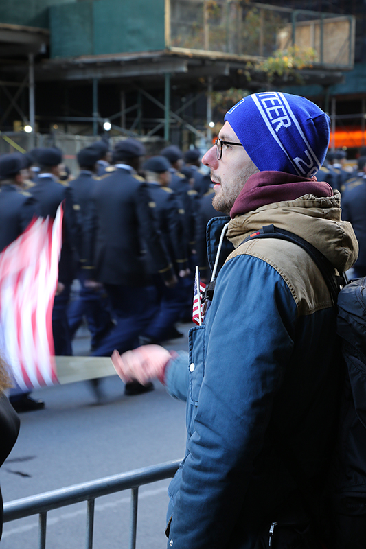 Veterans' Day : Parade : New York City : USA : Richard Moore : Journalist : Photographer :